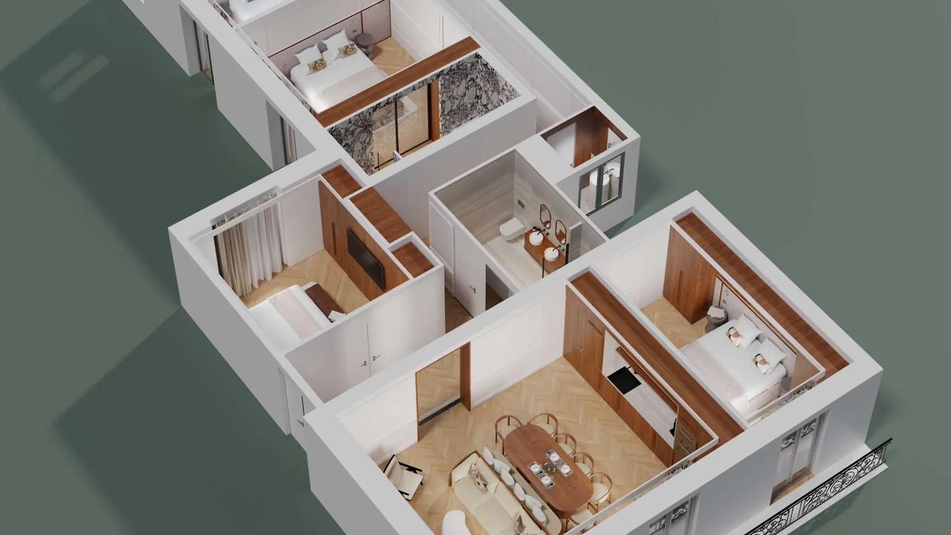 アパート Luxury - Ac - 4br- 8p - Bastille